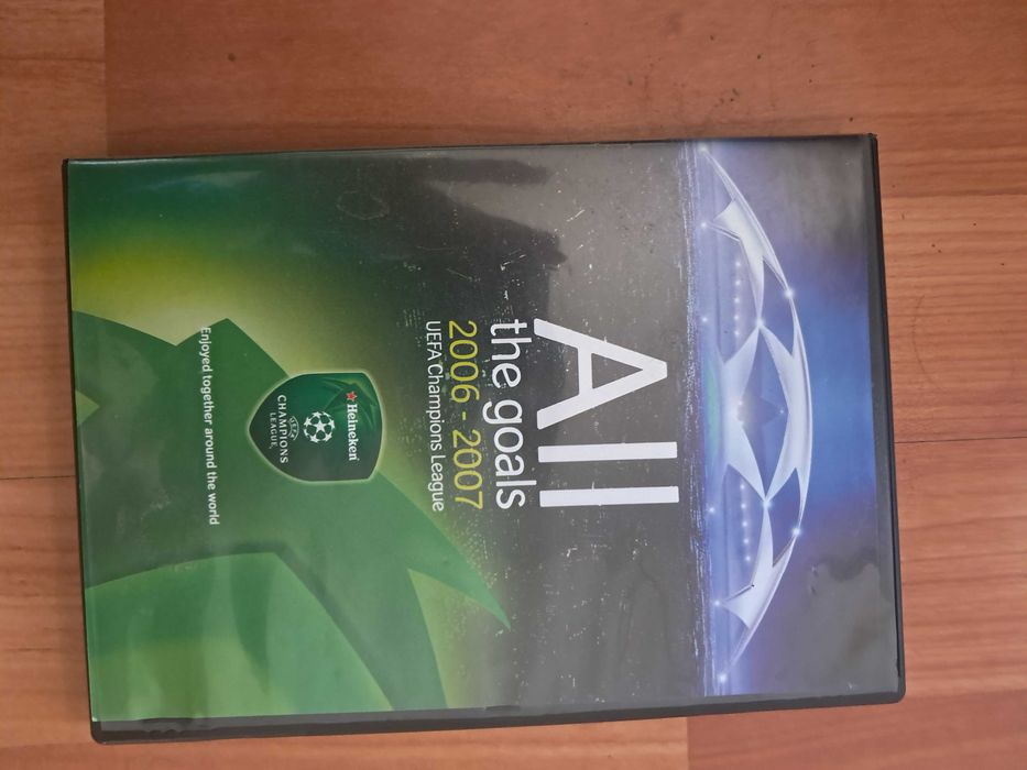 Шампионска лига ДВД / DVD диск. Всички голове