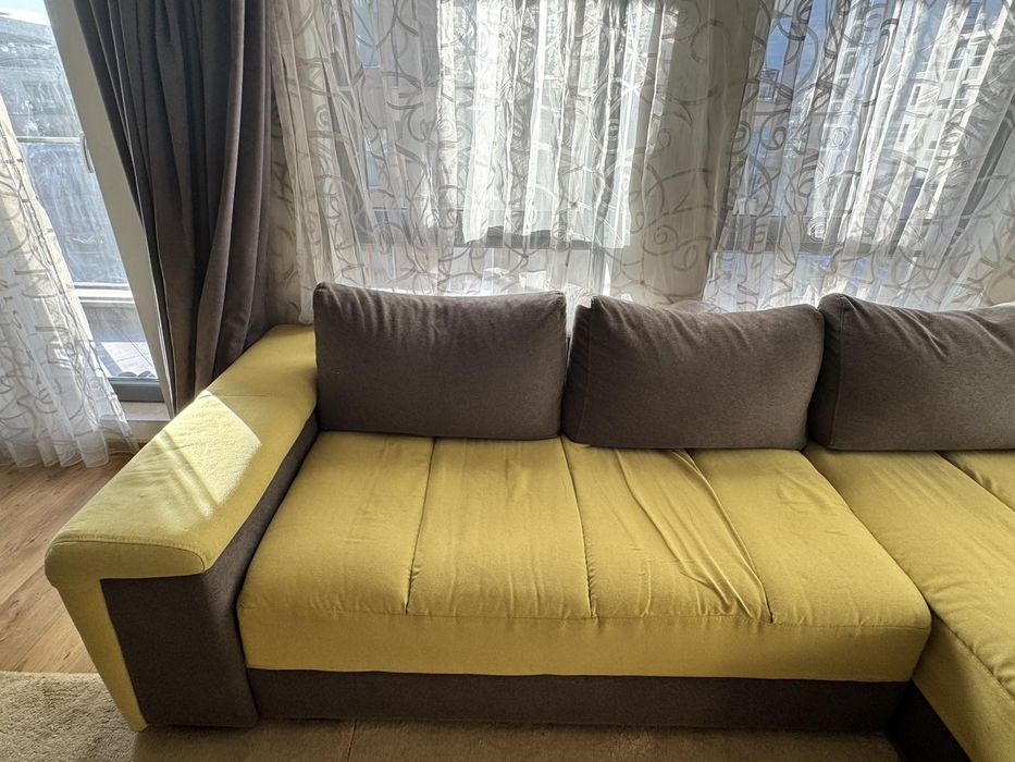 Ъглов диван 190/270 и 4 стола