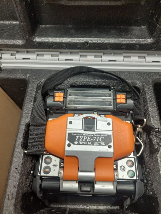 Splicing machine fiber optic Sumitomo 71c aparat sudat fibra optica