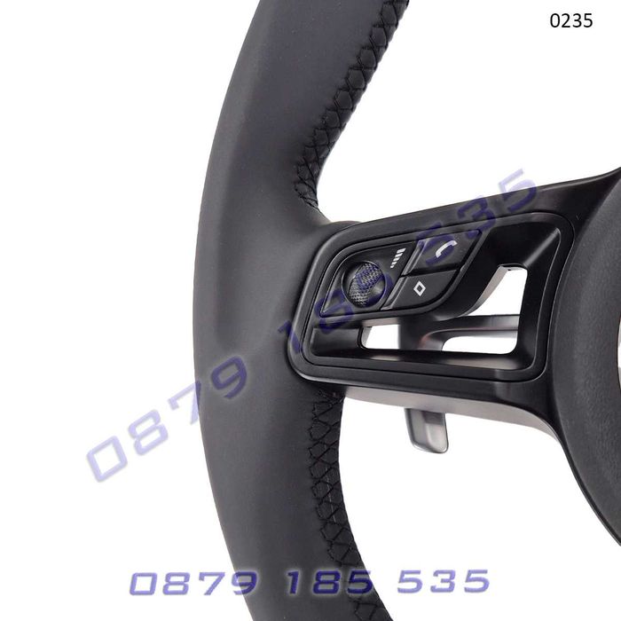 Спортен черен волан Porsche 911 718 Panamera Macan Cayenne Порше кайен