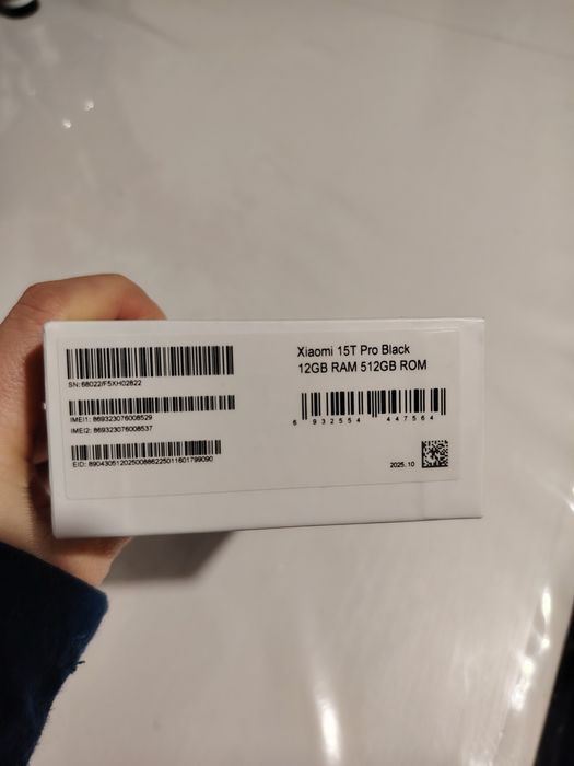 Xiaomi 15T PRO black 12GB RAM 512GB ROM