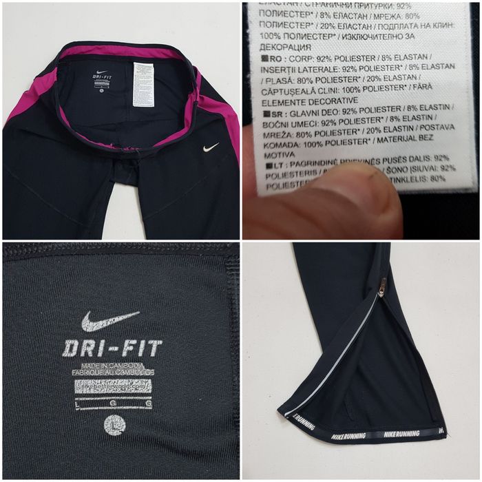 Colanti NIKE Running  leggings Nike Dri-Fit măsura L (lady)