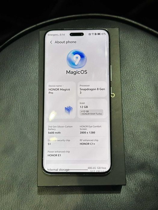 Honor Magic 6 pro 12/512GB