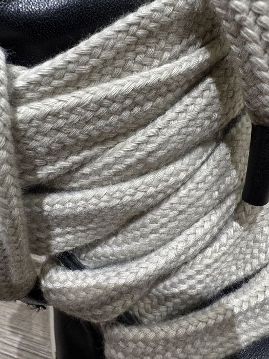 Rick Owens Geobasket Jumbo laces