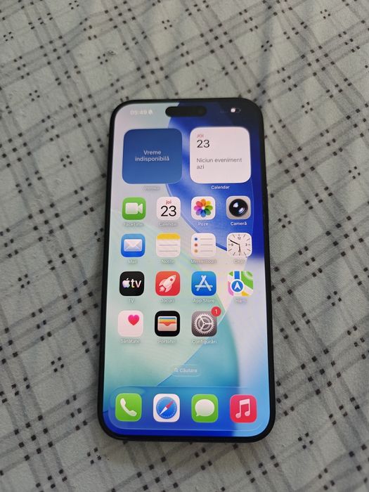 iPhone 15 Pro Max 256GB 91% viața bateriei