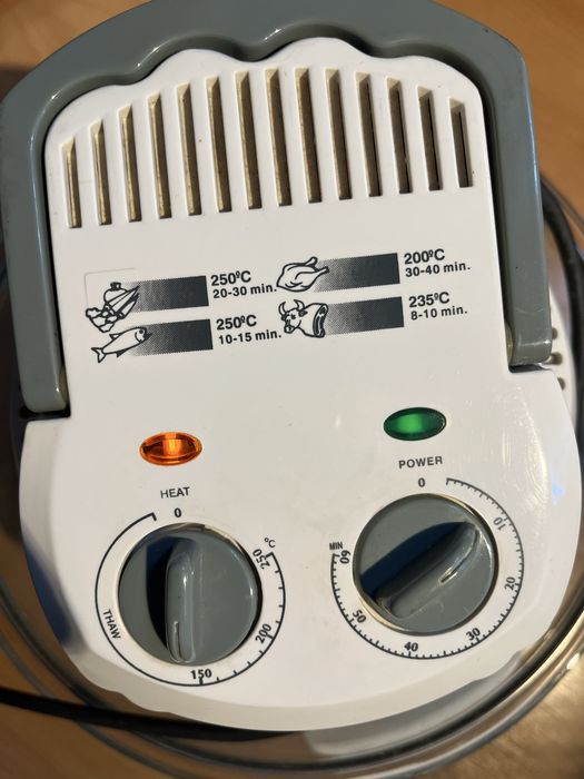 cuptor cu convecție halogen si friteuza 2 in 1, model Comet JL-9501 TU,1260W