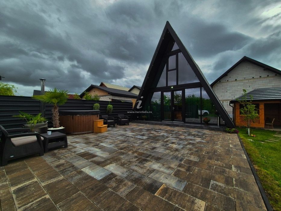 Cabană A-Frame Premium | Turistic | Complet mobilată | Ciubăr | Ocna Șugatag