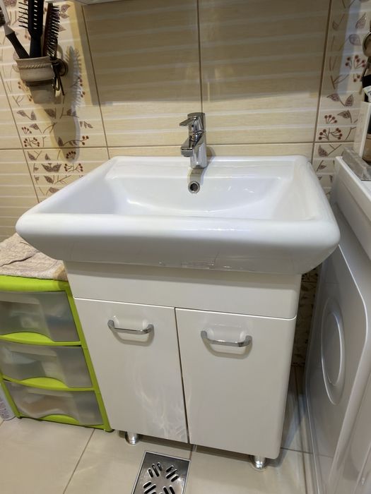 Set mobilier baie alb