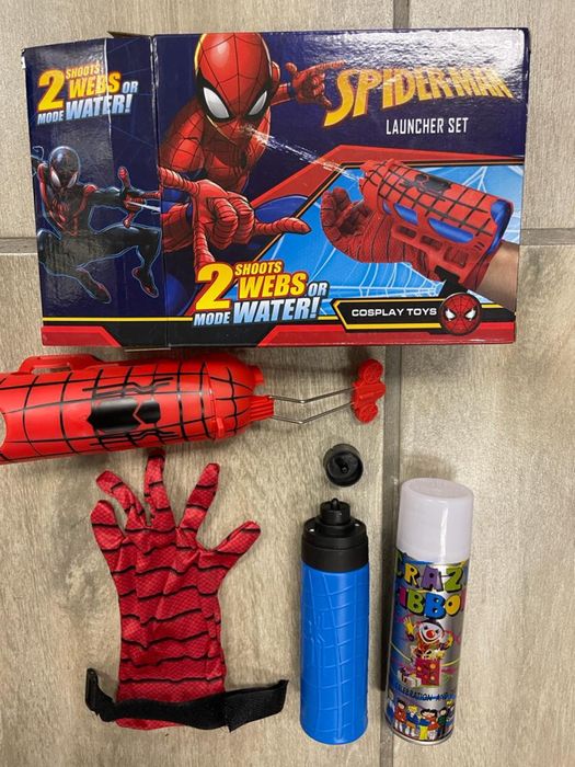 Детски комплект ръкавица на Спайдърмен - изстрелване на паяжина