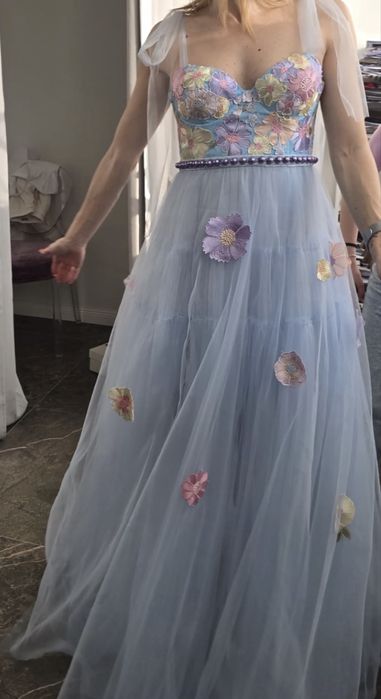 Rochie ocazie princess blue ciel