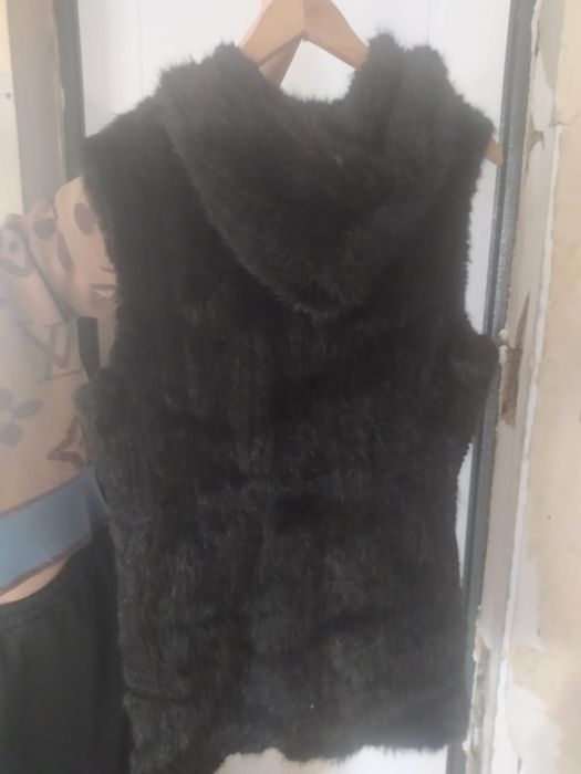 Норковая желетка