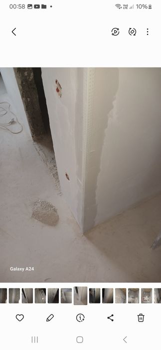 Обой Шпаклёвка жұмысы