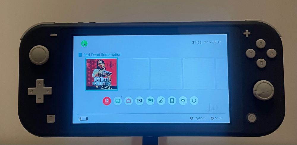 Nintendo Switch Lite, Gri, Incarcator si Joc Inclus