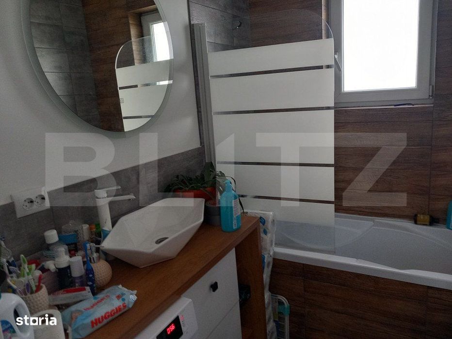 Apartament modern, 3 camere, terasa, parcare subteran, jacuzzi, Zona F