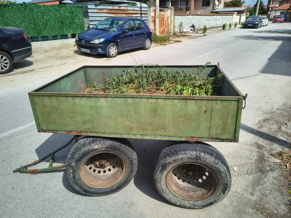 Тракторна косачка ТОРО без косилен апарат, с ремарке