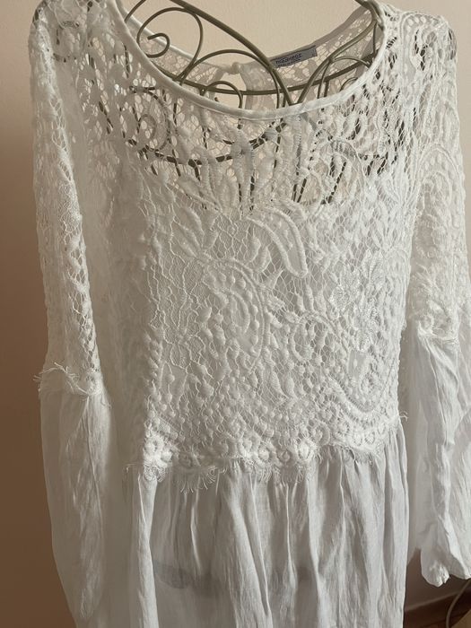 Rochie alba marimea  L