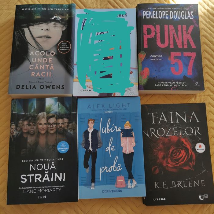 Cărți de Delia Owens, Penelope Douglas, Jennifer L. Armentrout