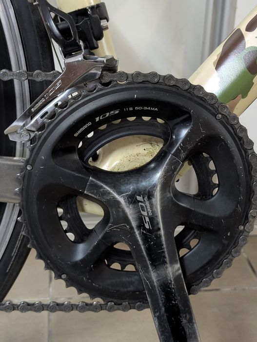 Vanzare bicicleta semicursiera Shockblaze carbon shimano