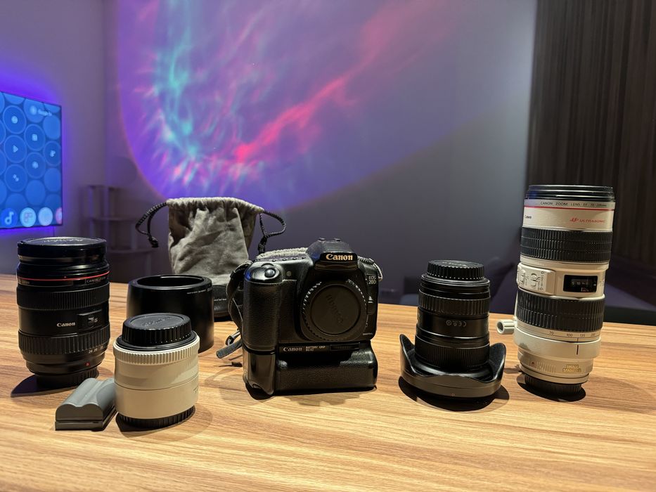 Canon EOS 20D + Obiective