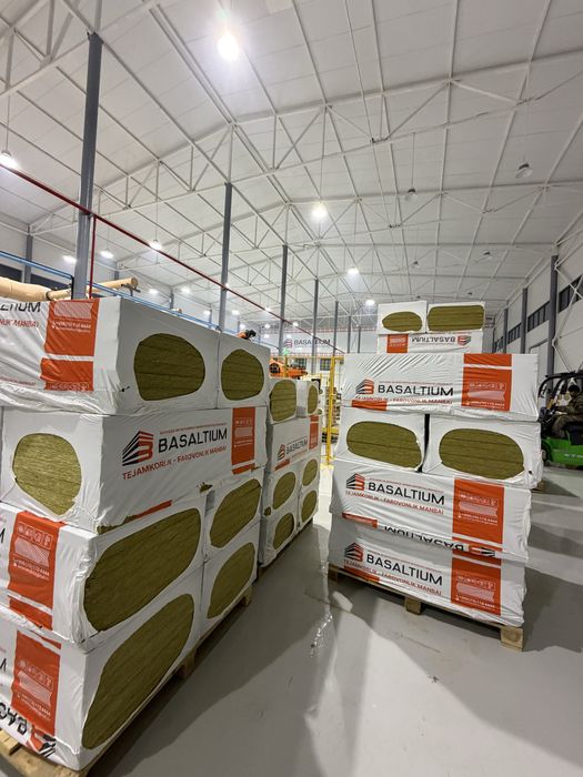 BAZALT Фасад учун Базальт минвата BASALTIUM завод