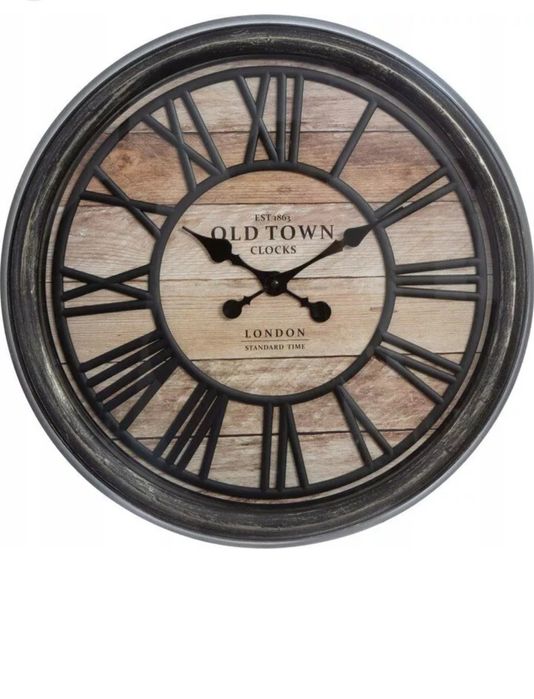 Стенен часовник с римски цифри Vintage, 50 cm