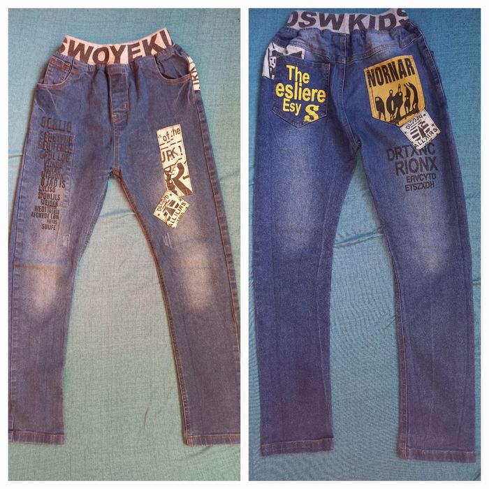 Дънки долнища  152 размер