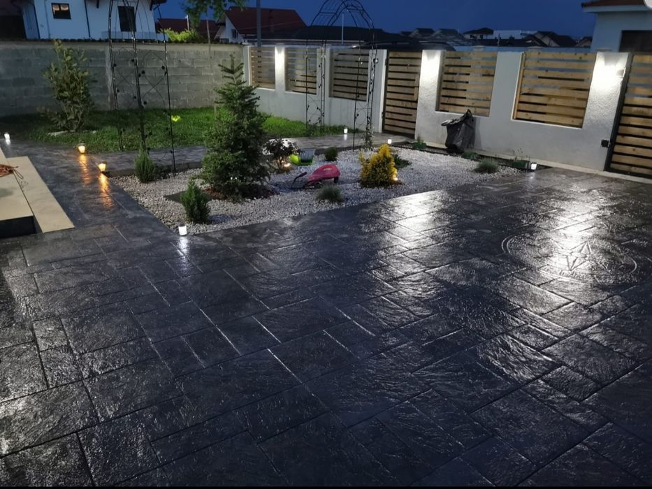 Eco Beton Amprentat Targoviste  DB /Intretinere-Lacuire