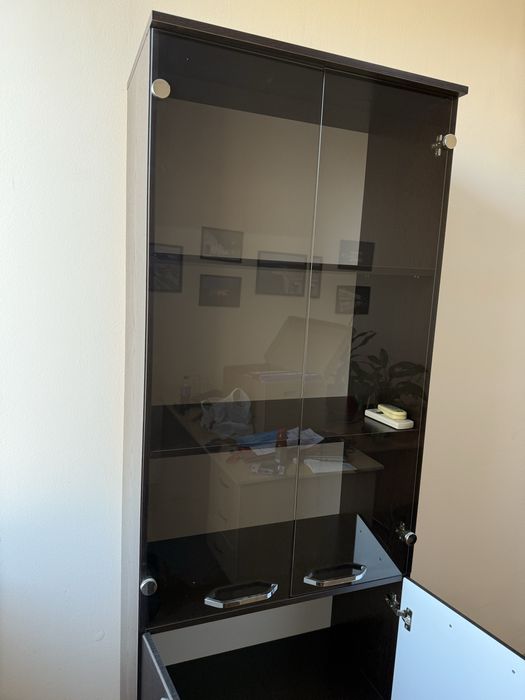 Шкаф офисный венге