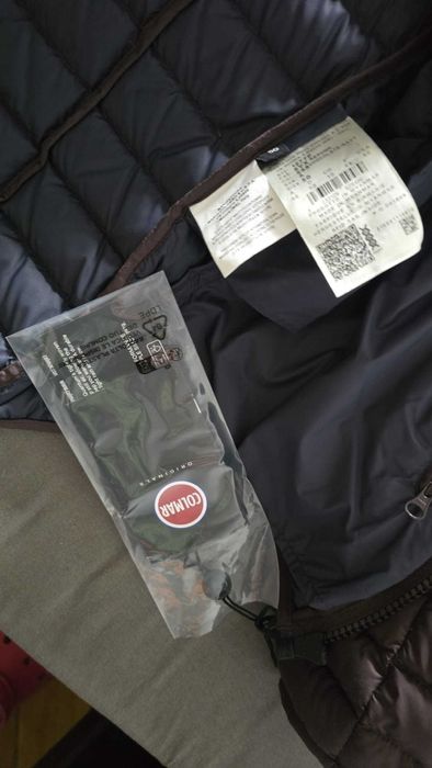 Geaca puf natural COLMAR Originals, mar.50 (M-L) ,noua, originala