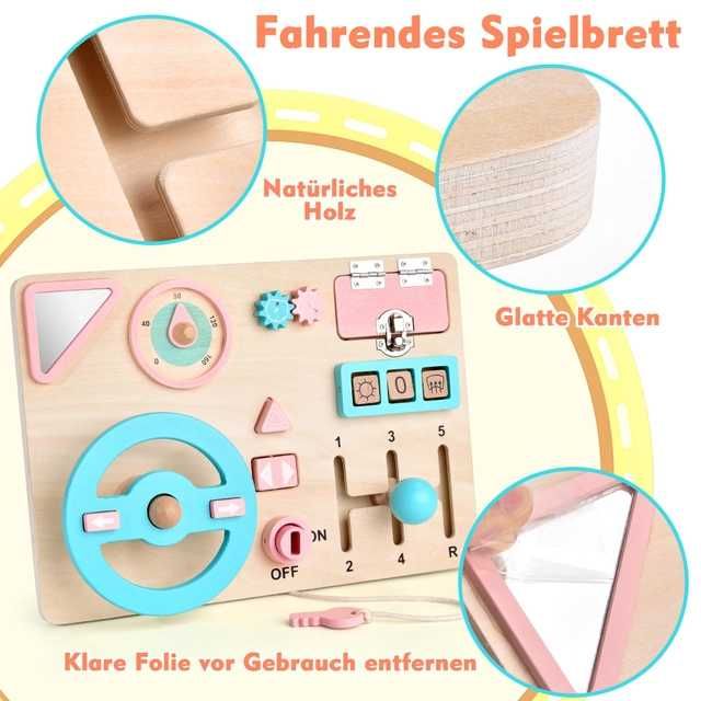 Joc Montessori, Panou de activități tip Bord Auto