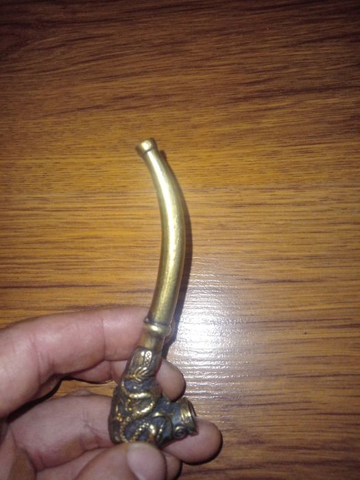 Курительная трубка медь бронза