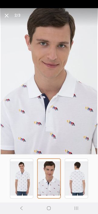 Чисто нова оригинална поло тениска U.S. Polo Assn.