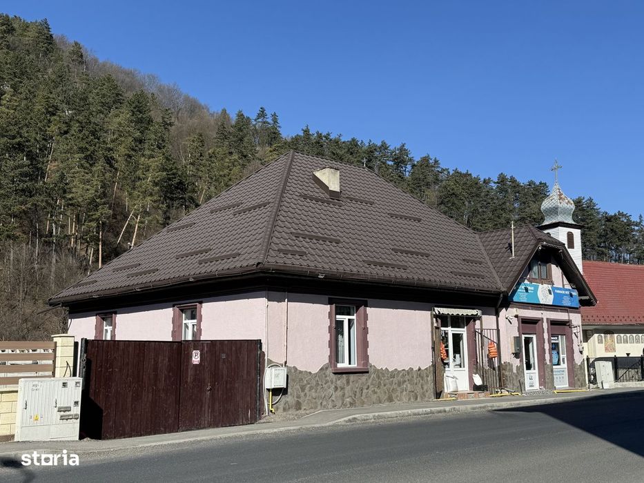 Casa in Bran - central, pretabila locuință, clinică, birouri (Moieciu)