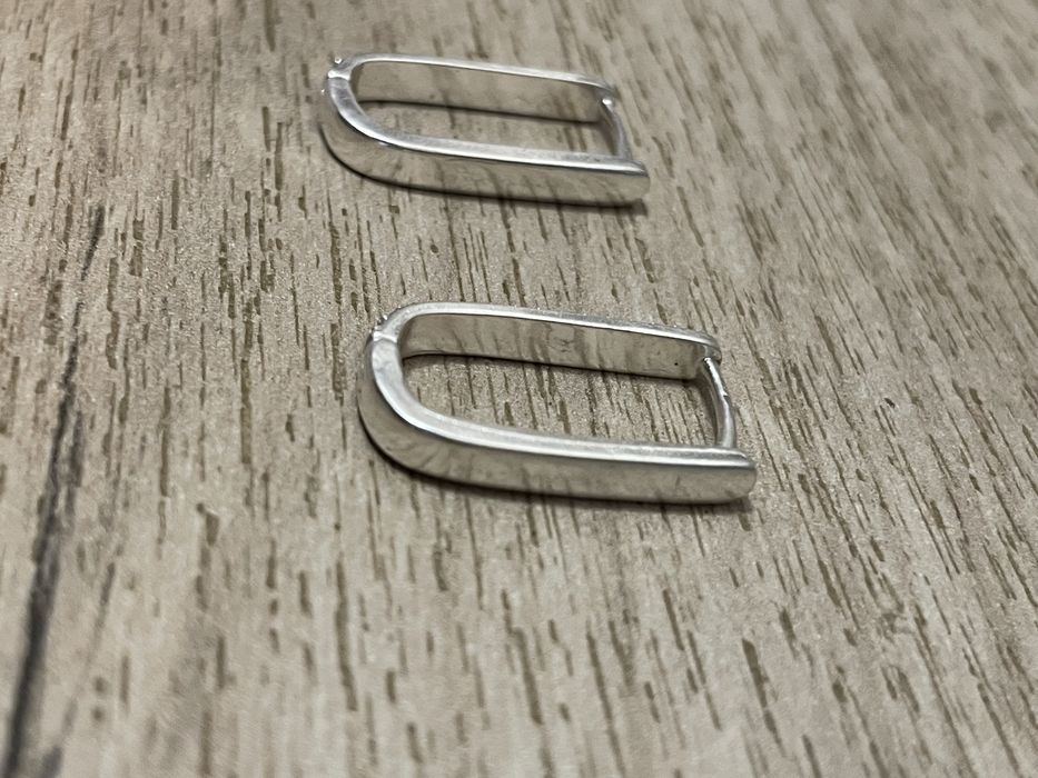 Cercei argint 925 eleganți cu zirconii – model modern