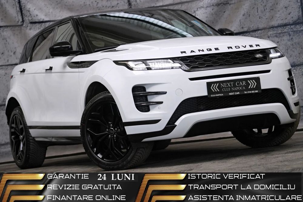 Land Rover Range Rover Evoque GARANTIE 24 LUNI*RATE*4x4*200CP Hybrid Benzina*Dynamic*Full*Piele*Led