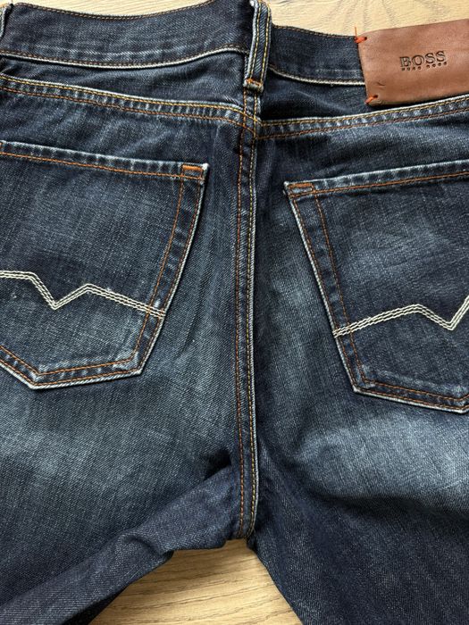 Blugi HUGO BOSS Albastru Barbati | Marime 33 x 34 (Marime 86 cm)
