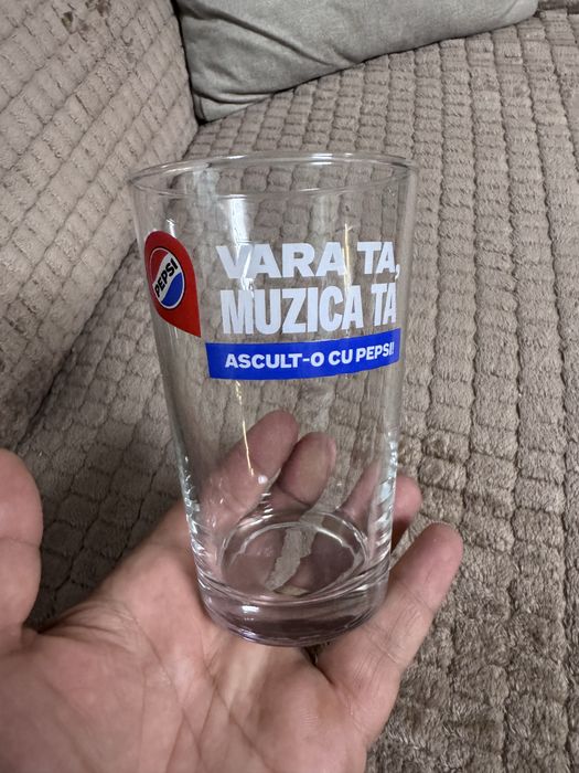 Pahare pepsi 12 bucati la set