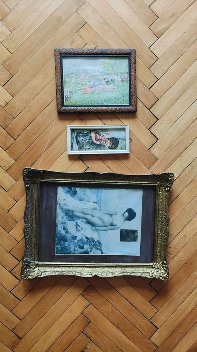 3 rame foto vechi pentru reutilizare/refolosire