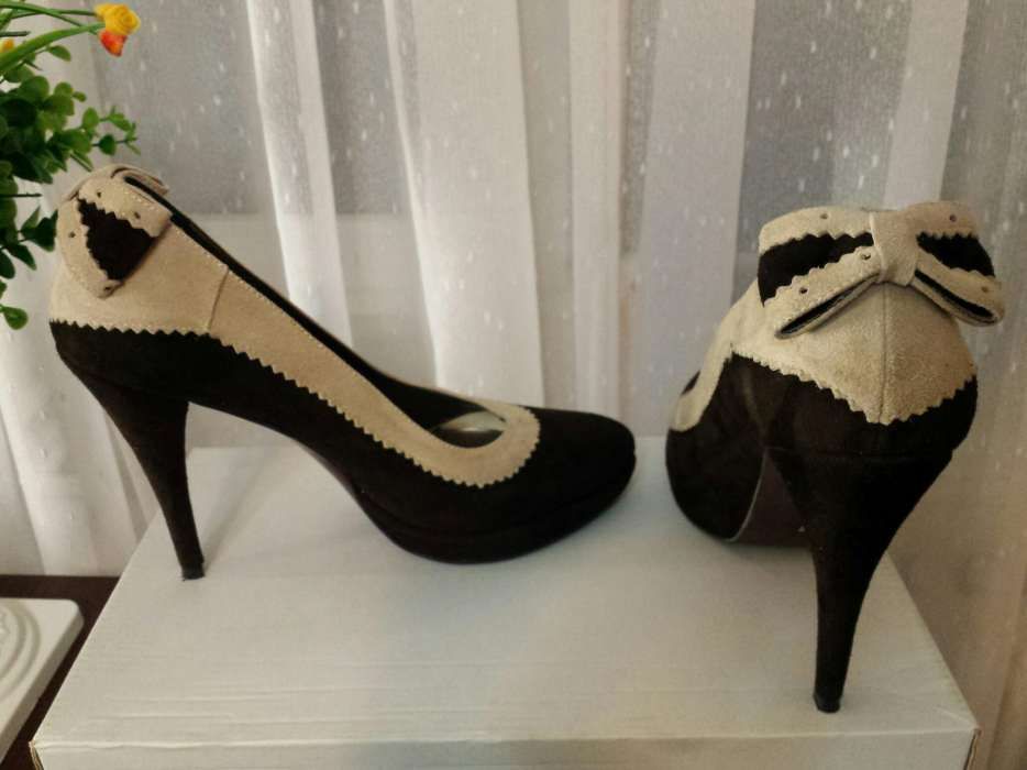 Pantofi noi piele intoarsa Giulio marimea 38