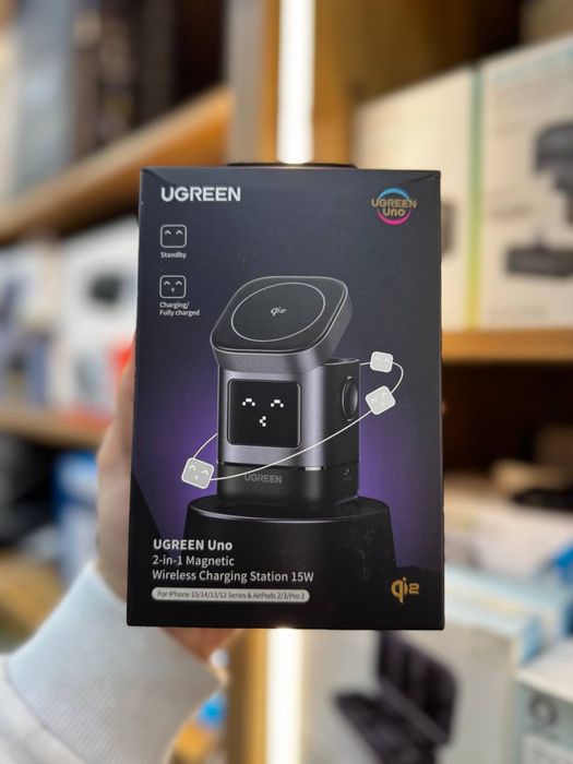 Беспроводная зарядка UGREEN Uno