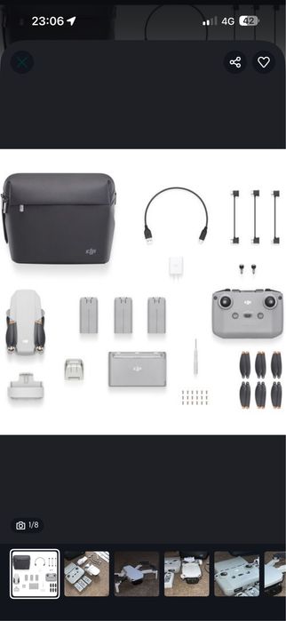 Квадрокоптер Dji mini 2 fly more combo