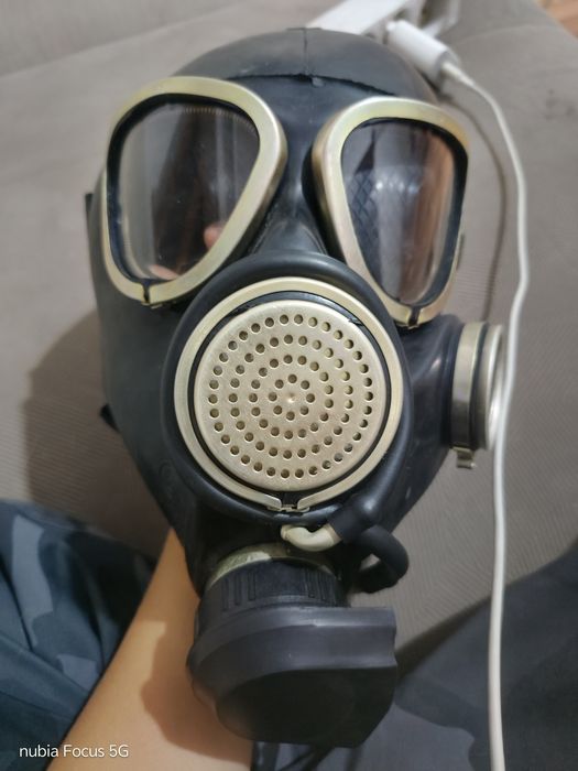 ПМК 1 военный противогаз 88 года в идеальном состоянии в подарок гп5