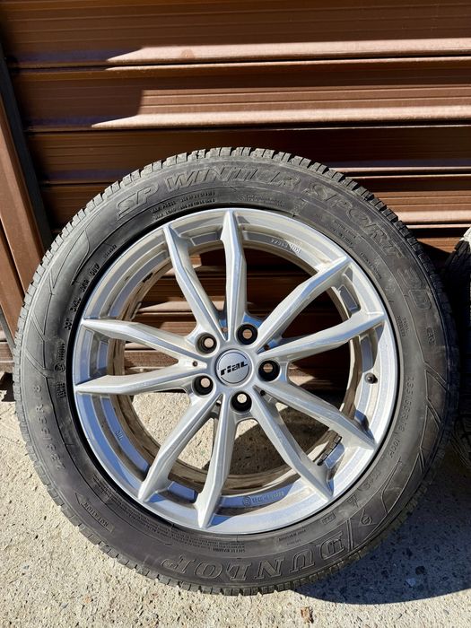 Джанти 18” 5х112 RIAL Wheels със зимни гуми Dunlop 235/55/18 is
