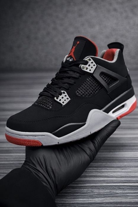 Nike Air Jordan 4 Retro Bred ,design iconic premium - marimea 42
