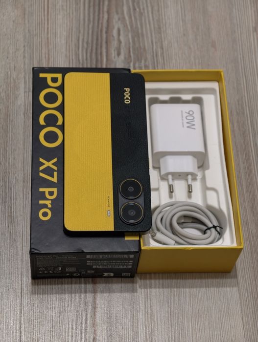 Poco X7 Pro 256 gb Ram 8 5G полный комплект