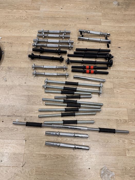 Bari bare gantere diferite modele si dimensiuni pret de la 50 ron buc