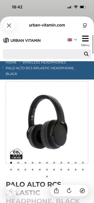 Căști wireless Urban Vitamin Palo Alto – NOI cu ambalaj original