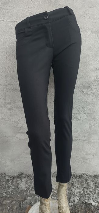 Pantaloni negri slim fit dama XS Rinascimento