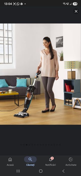 Aspirator cu spalare cu abur Rowenta