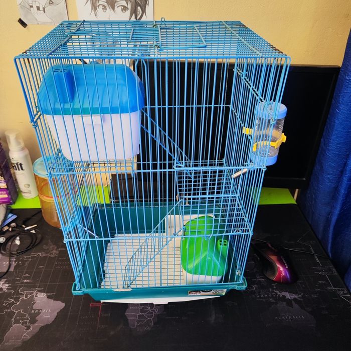 3 етажный клетка домик для хомяков